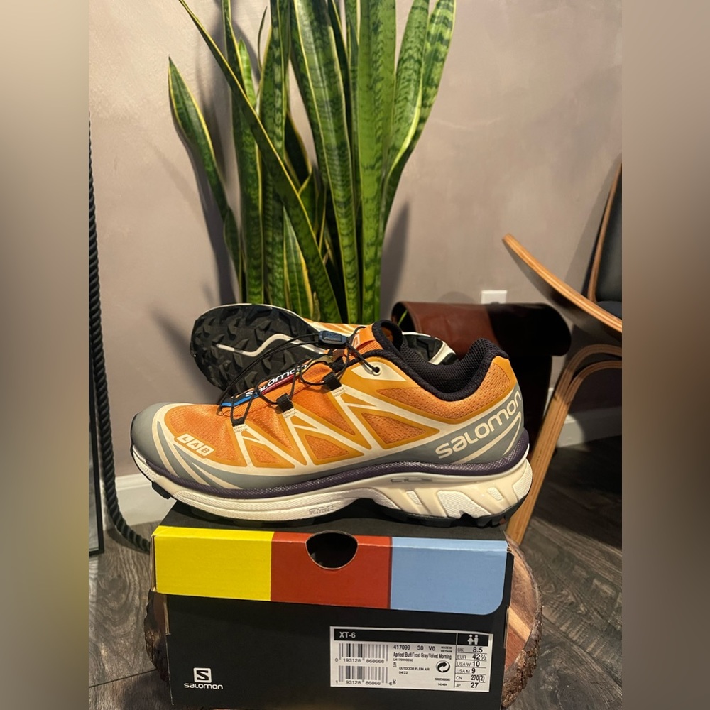 Salomon XT-6 Sport-Style Track Sneakers